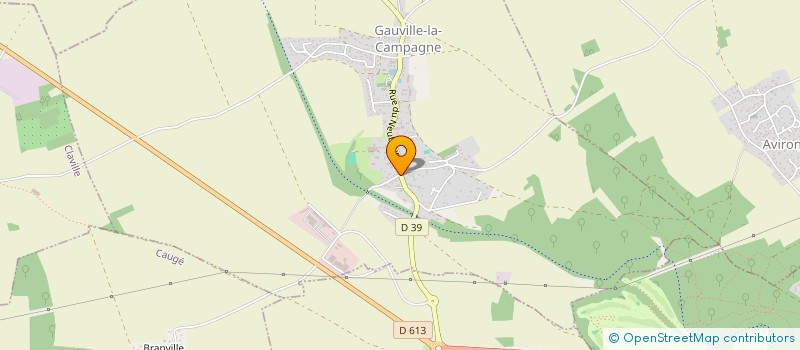 localisation de l'entreprise CL MUSIQUE  GAUVILLE-LA-CAMPAGNE