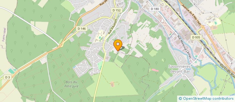 localisation de l'entreprise CL PATRIMOINE à BAR-LE-DUC