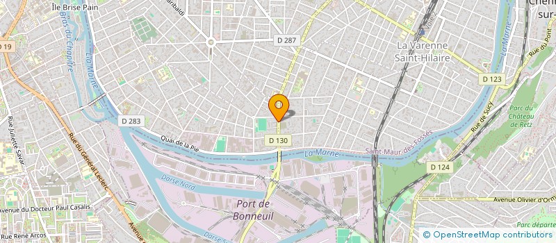 localisation de l'entreprise CL RENOVATION à SAINT-MAUR-DES-FOSSES