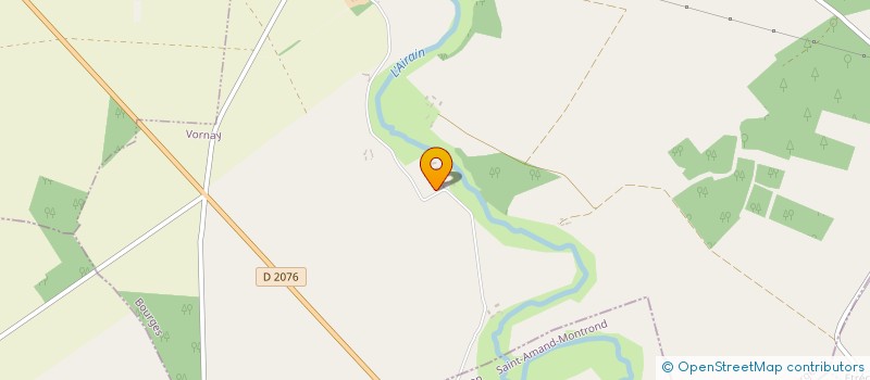 localisation de l'entreprise CL STABLES  VORNAY