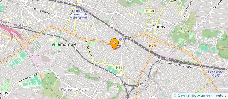 localisation de l'entreprise CL SYSTEMS à VILLEMOMBLE
