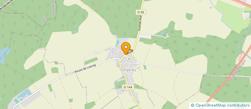 localisation de l'entreprise CL TAXI  CHATRES