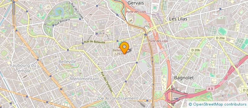 localisation de l'entreprise CL10  PARIS