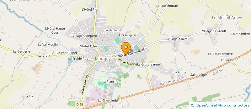 localisation de l'entreprise CL2  MARIGNY-LE-LOZON