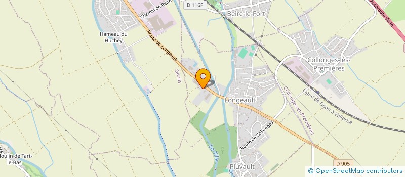 localisation de l'entreprise CL21 à LONGEAULT-PLUVAULT