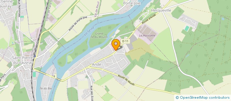 localisation de l'entreprise CL2D  ANDE