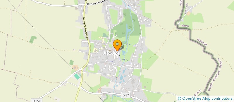 localisation de l'entreprise CL2G à SEBOURG