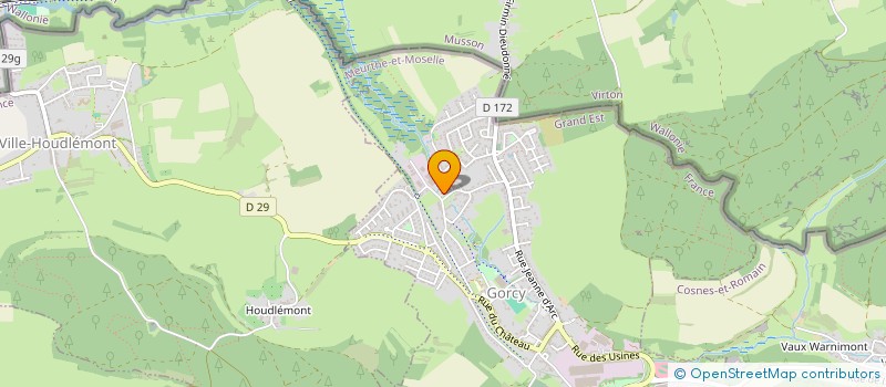 localisation de l'entreprise CL2K  GORCY