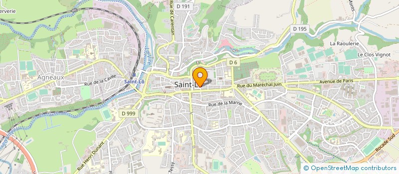 localisation de l'entreprise CL2K à SAINT-LO