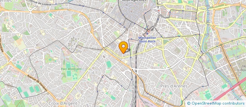 localisation de l'entreprise CL2M INVEST à MONTPELLIER