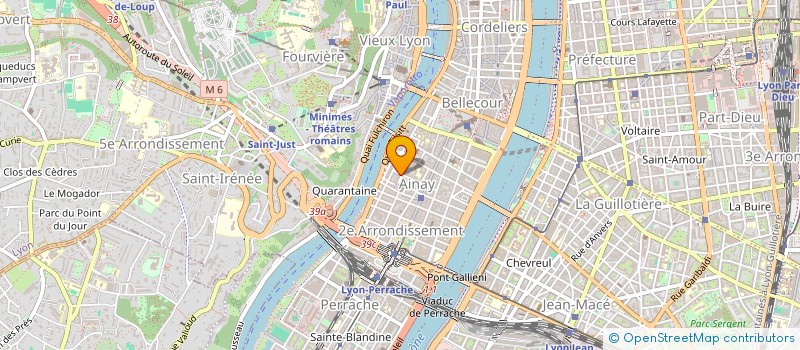 localisation de l'entreprise CL2V à LYON