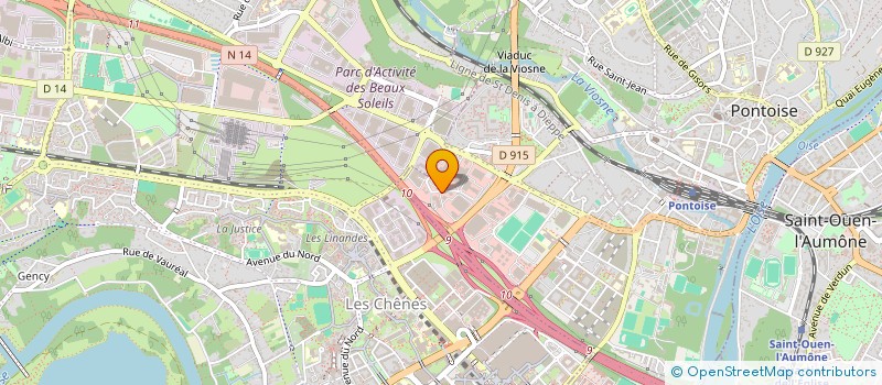 localisation de l'entreprise CL3 à PONTOISE