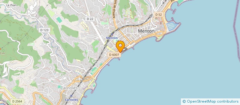 localisation de l'entreprise CL3 à MENTON