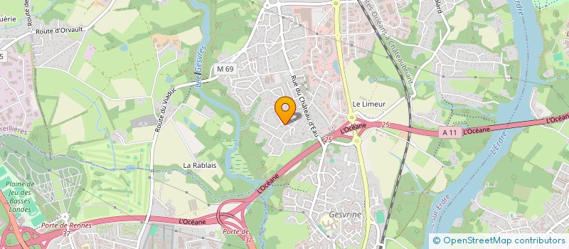 localisation de l'entreprise CL8 à LA CHAPELLE-SUR-ERDRE