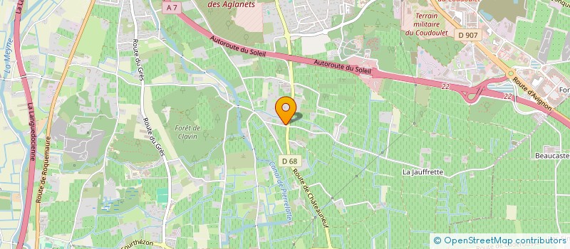 localisation de l'entreprise CLA  ORANGE