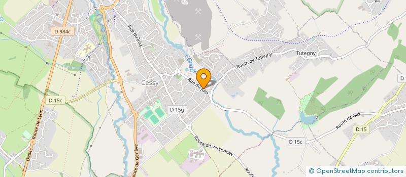 localisation de l'entreprise CLA INVEST  CESSY