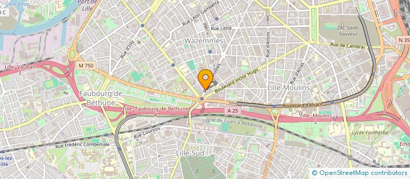 localisation de l'entreprise CLA LILLE à LILLE