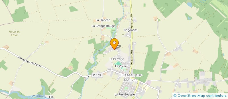 localisation de l'entreprise CLA-SOLIDARITY PROJECT à HUISSEAU-SUR-MAUVES