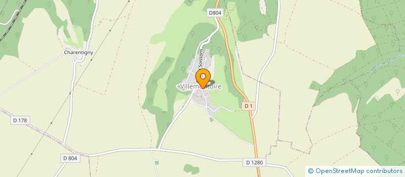 localisation de l'entreprise CLAAN IMMOBILIER  VILLEMONTOIRE