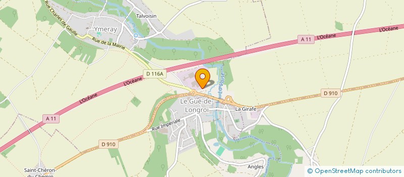 localisation de l'entreprise CLAAS RESEAU AGRICOLE à YMERAY