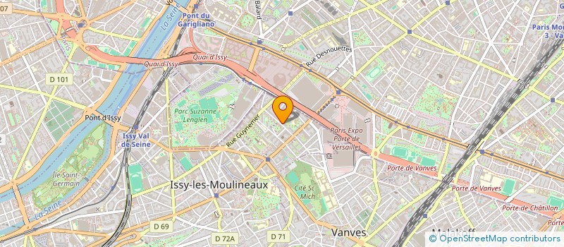 localisation de l'entreprise CLABANEA  ISSY-LES-MOULINEAUX