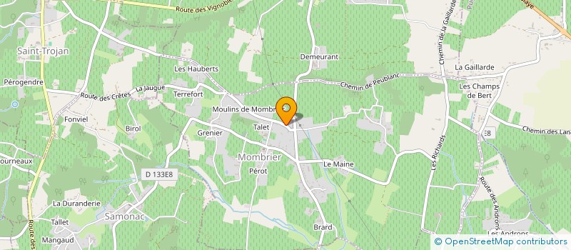 localisation de l'entreprise CLABAX  MOMBRIER