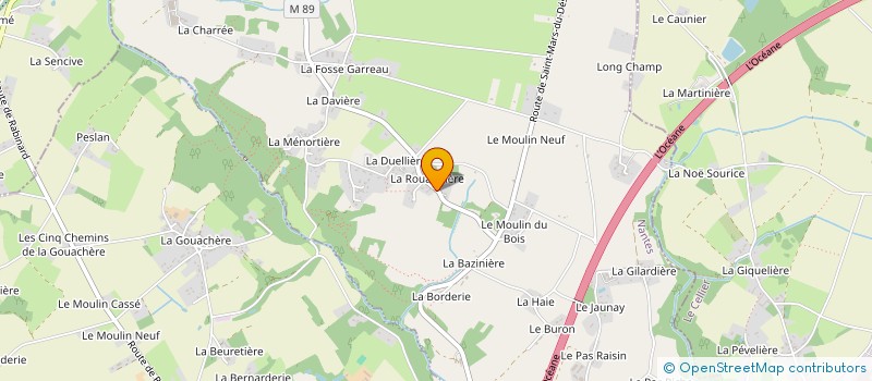 localisation de l'entreprise CLABODIS à CARQUEFOU