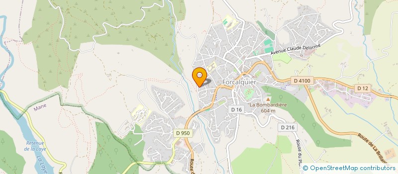 localisation de l'entreprise CLAC SONS à FORCALQUIER