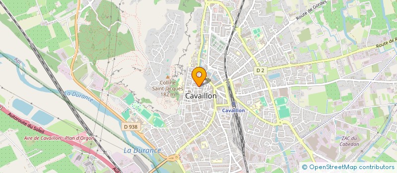 localisation de l'entreprise CLACED à CAVAILLON