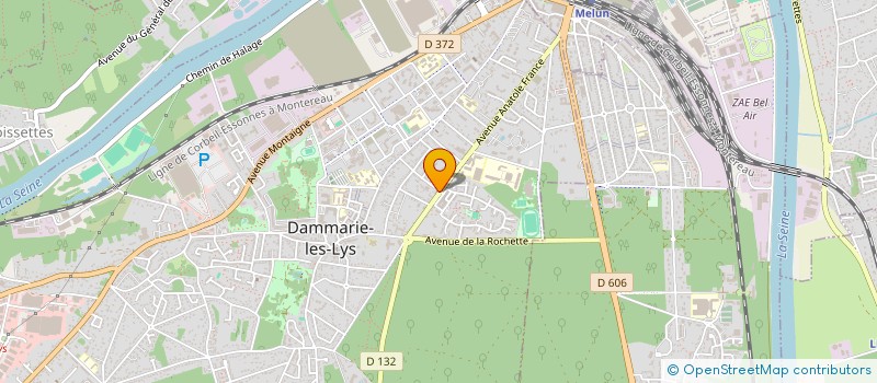 localisation de l'entreprise CLACEP à DAMMARIE-LES-LYS