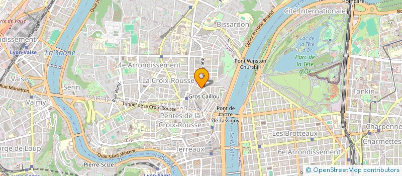 localisation de l'entreprise CLACM  LYON