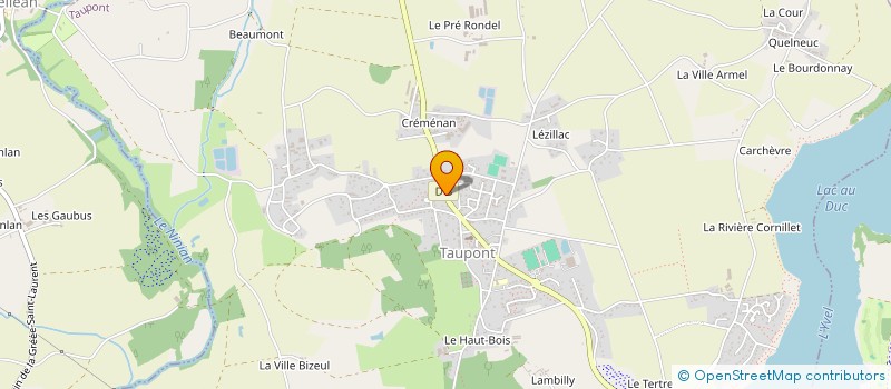 localisation de l'entreprise CLACO  TAUPONT