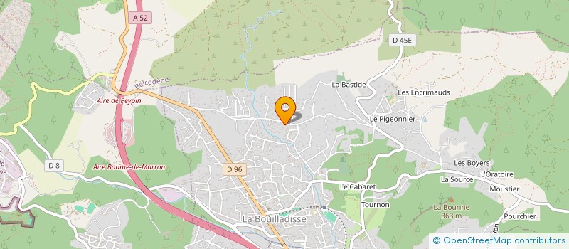 localisation de l'entreprise CLACOS  CHATEAUNEUF-DE-GADAGNE