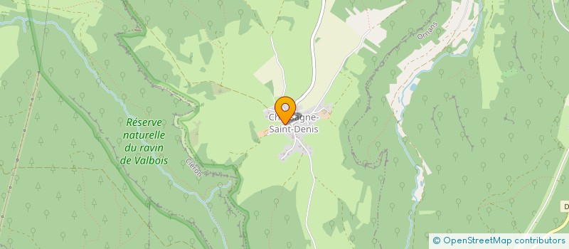 localisation de l'entreprise CLACOUR CONSEILS  CHASSAGNE-SAINT-DENIS