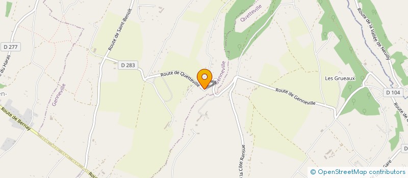 localisation de l'entreprise CLACYL  GENNEVILLE