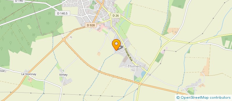 localisation de l'entreprise CLACYMO à THIMERT-GATELLES