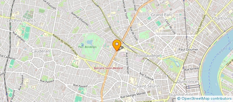 localisation de l'entreprise CLAD EDUCATION à BORDEAUX