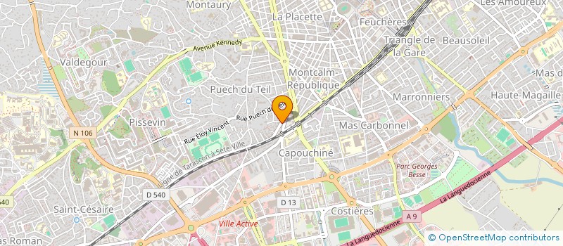 localisation de l'entreprise CLAD INNOV  NIMES