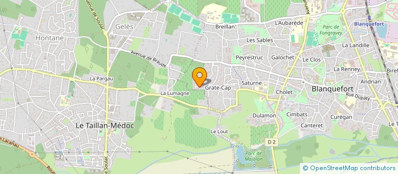 localisation de l'entreprise CLADE KAGES à BLANQUEFORT