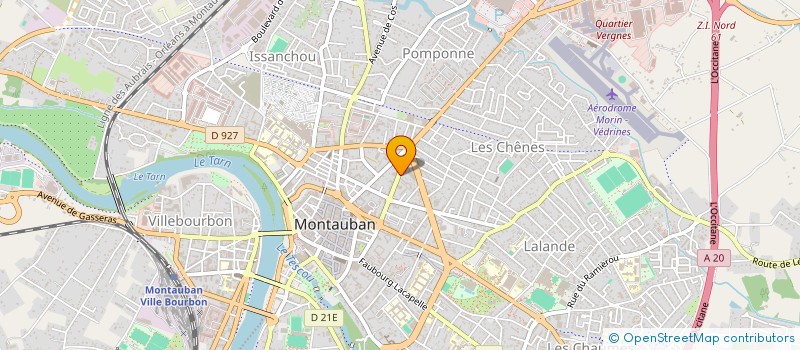 localisation de l'entreprise CLADEVIO  MONTAUBAN