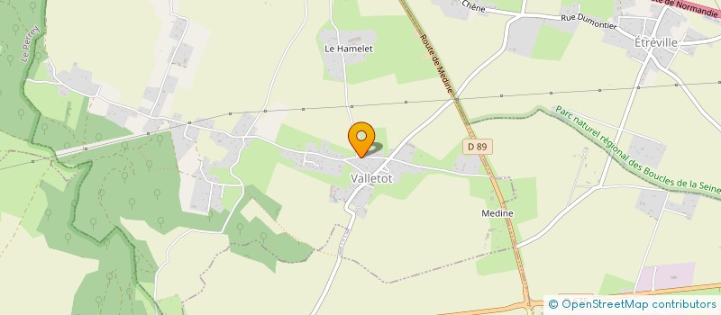 localisation de l'entreprise CLADIFE  VALLETOT