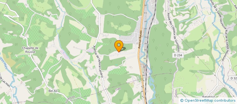 localisation de l'entreprise CLADILAP à JURANCON