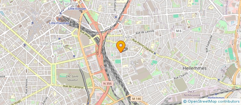 localisation de l'entreprise CLADOME à LILLE