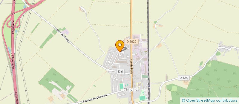 localisation de l'entreprise CLAEXA à CHEVILLY