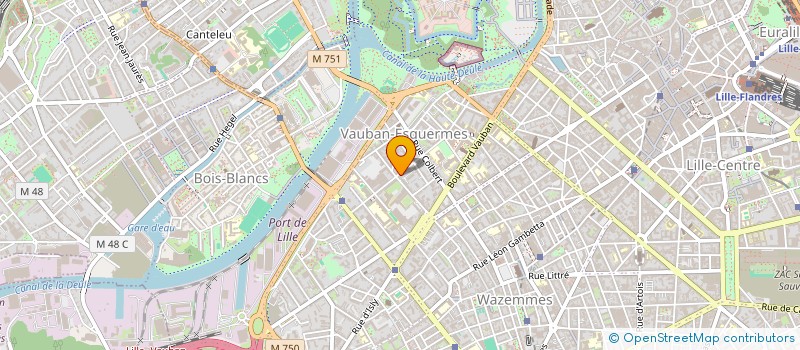 localisation de l'entreprise CLAEYSSEN PFQT à LILLE