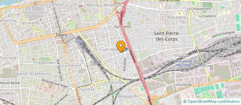 localisation de l'entreprise CLAFOUTIS CONSEIL  TOURS