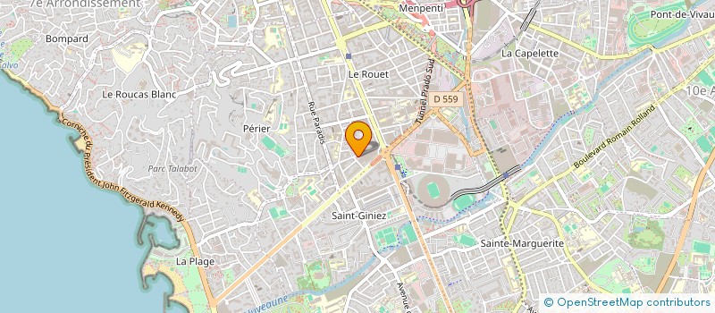 localisation de l'entreprise CLAG à MARSEILLE