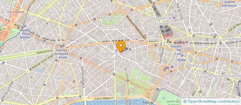 localisation de l'entreprise CLAI  PARIS