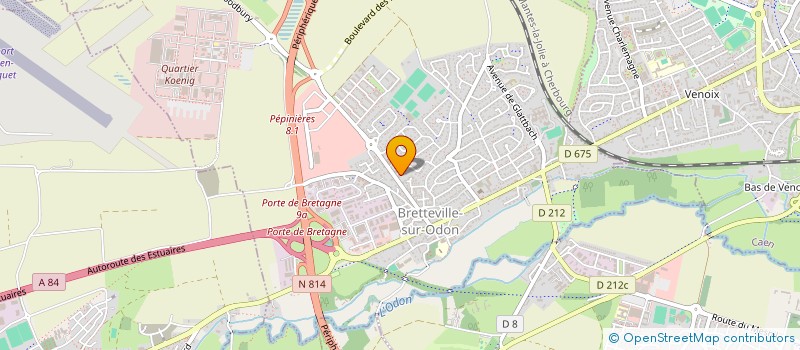 localisation de l'entreprise CLAIDA à CAEN