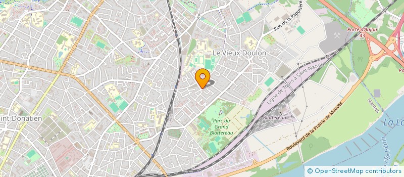 localisation de l'entreprise CLAINOE  NANTES